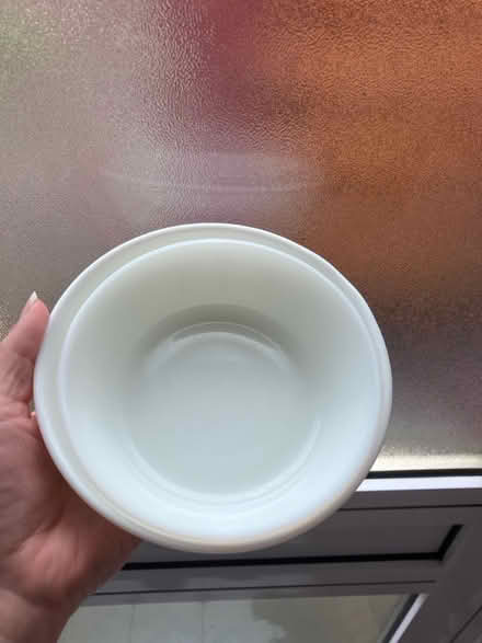 Photo of free 2 white glass bowls (Barnton EH4) #1