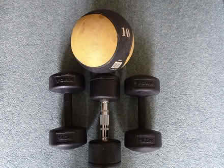 Photo of free York Dumbells and Ball (Kirby Cross CO13) #1