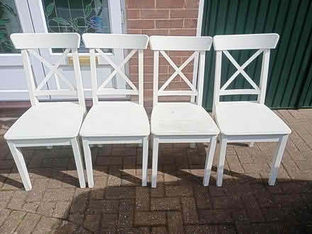 Photo of free Four IKEA dining chairs (MK3 Bletchley) #1