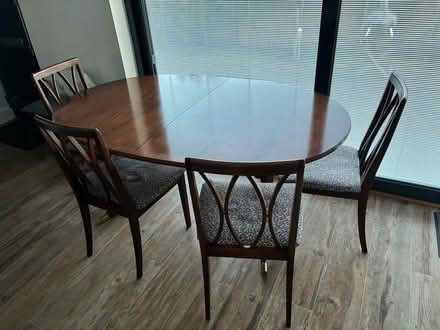 Photo of free Extending Dining Table & Chairs (Dunblane FK150AX) #1