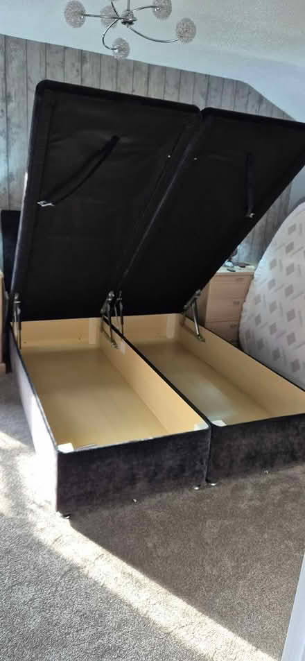 Photo of free King size ottoman bed (Andover) #2