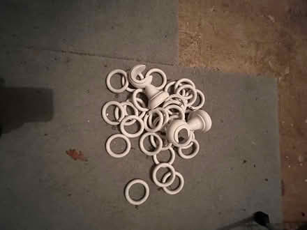 Photo of free White wooden curtain rails (Ealing Hanger Lane) #3