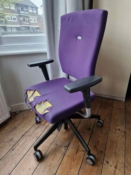 Photo of free Adjustable chair with arm rests (Camberwell) #1