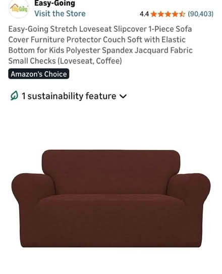 Photo of free Easy Going loveseat cover (Watertown near Arlington St) #4