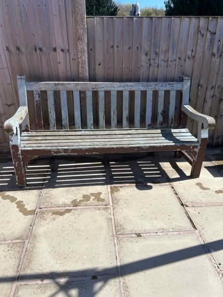 Photo of free Large garden bench, 2 (Scarisbrick new road PR8) #1