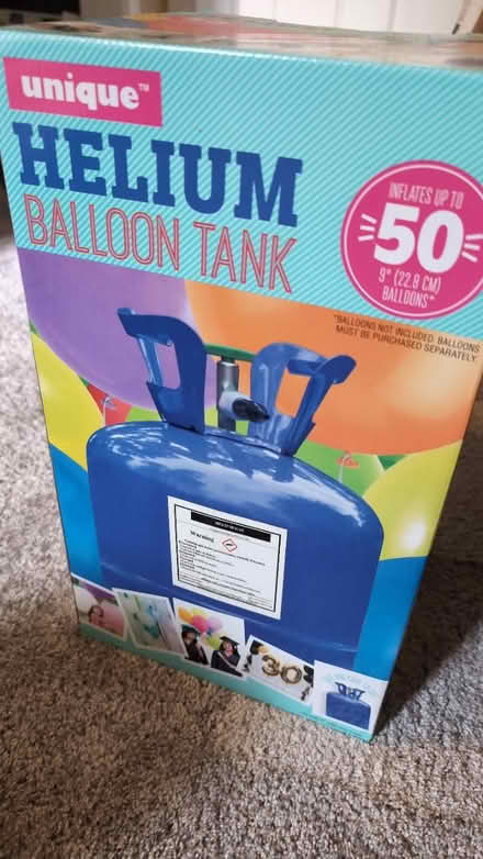Photo of free Helium balloon tank (Crowton, CW8) #1