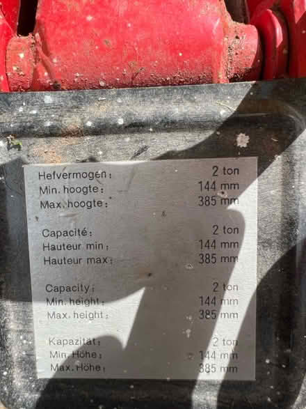 Photo of free Trolley Jack (BA2) #4