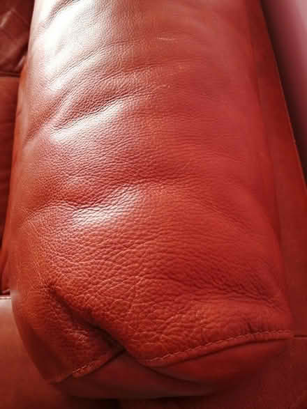 Photo of free Leather sofa (Dublin 7) #2