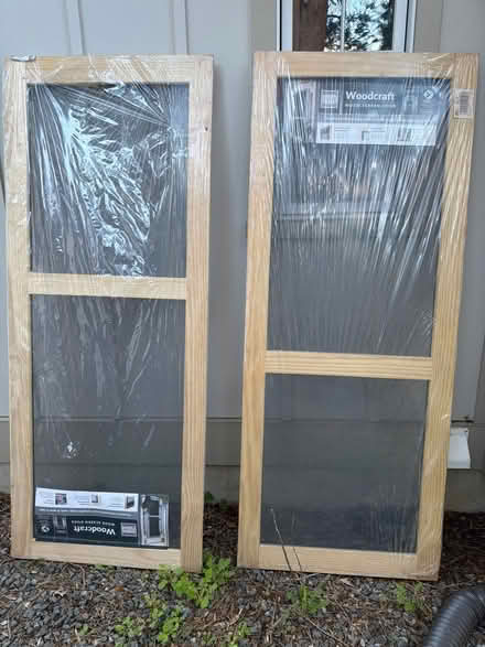 Photo of free Two Woodcraft Screen doors (Falls Church, VA) #1