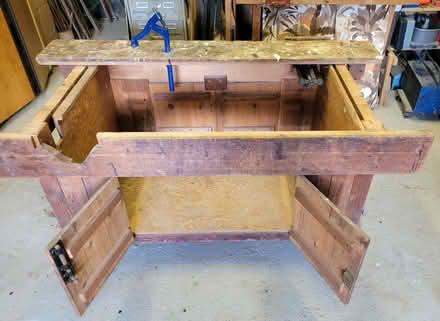 Photo of free Woodwork Bench (Sandford, near Crediton) #3