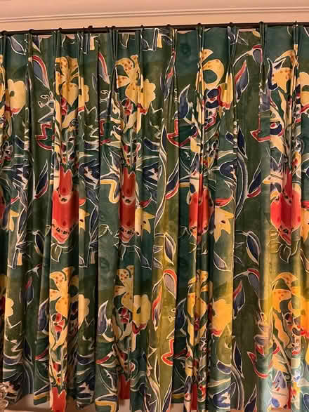 Photo of free 4 Lined Pencil Pleat Curtains (BR6) #1