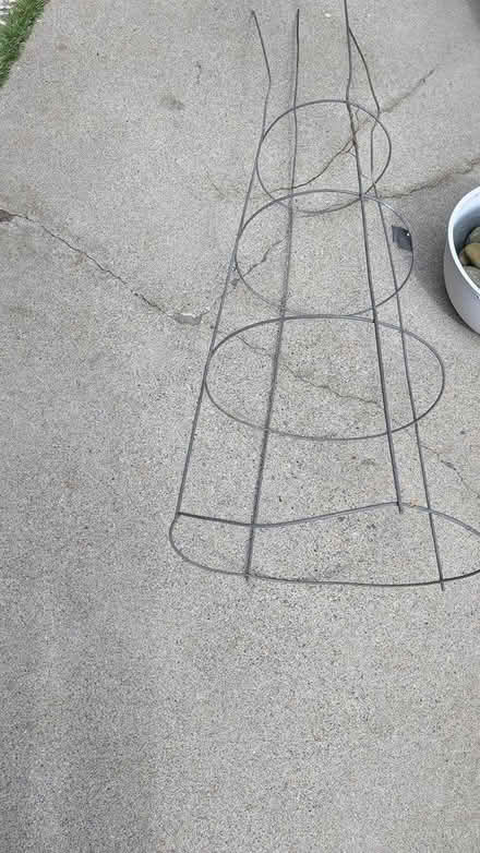 Photo of free 5 tt heavy duty tomato cage (Cupertino/West San Jose) #1