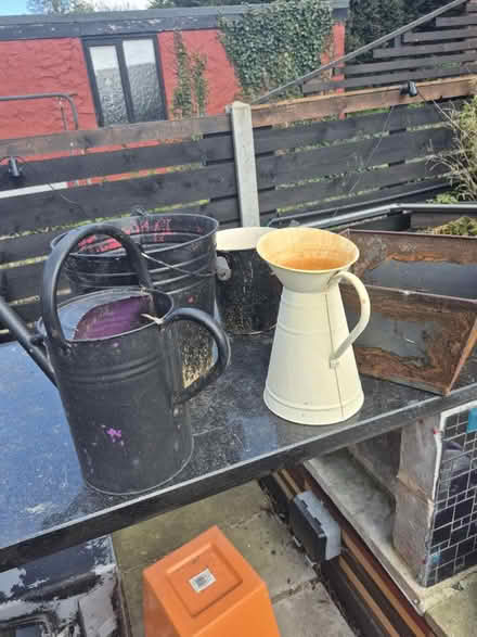Photo of free Selection of metal planters (Parsons cross S5) #1