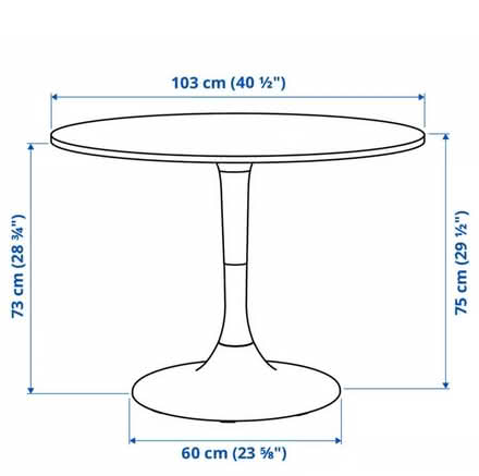 Photo of free Ikea Docksta Round Table (CT2) #3