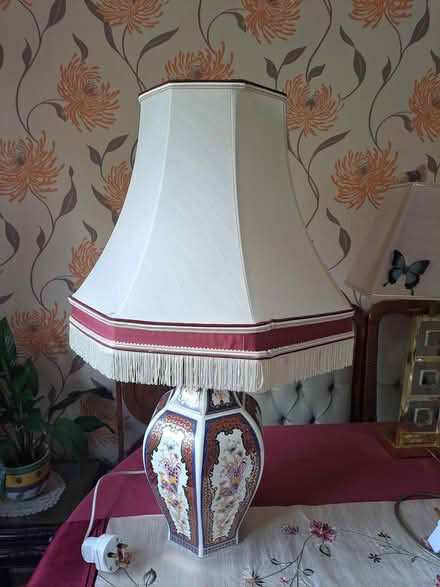 Photo of free Table lamp H 75cms x shade 40cms (Hamilton ML3HF) #2
