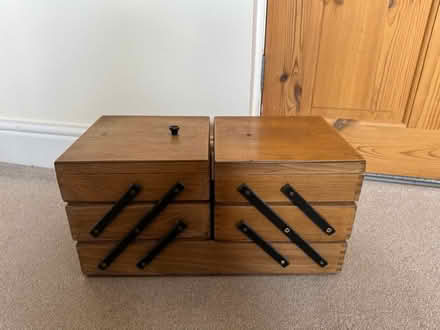 Photo of free Wooden Sewing Box (MK45 Flitwick) #1