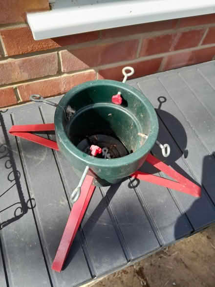 Photo of free Christmas tree holder (Earley RG6) #1
