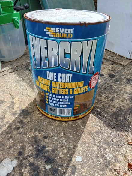 Photo of free Waterproofing grey 5L (PO14 Fareham) #1