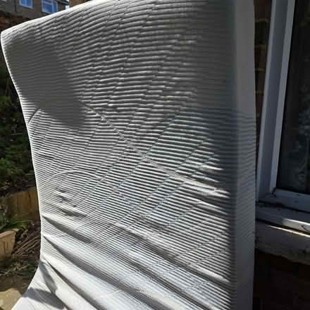 Photo of free small double memory foam mattress very good condition cover (Mile Oak BN41) #2