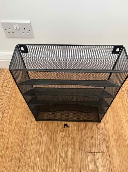 Photo of free Metal organiser - black (Hook Heath GU21) #2