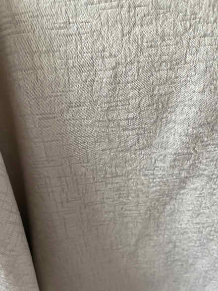 Photo of free Beige blackout eyelet curtains (Swords) #2