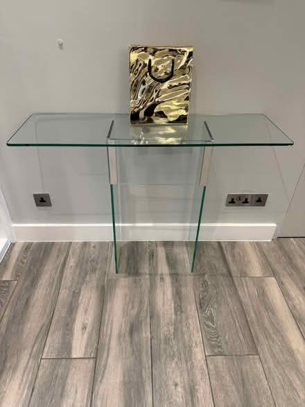 Photo of free Glass Console Table (Elstree WD6) #2