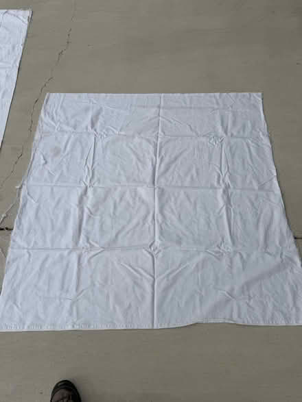 Photo of free Large amount of Soft, White Fabric (Darien - near 75th x Cass Ave.) #2