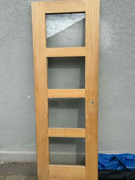 Photo of free Howdens Shaker 6'6 x 2'3" Oak glass (East Molesey) #1