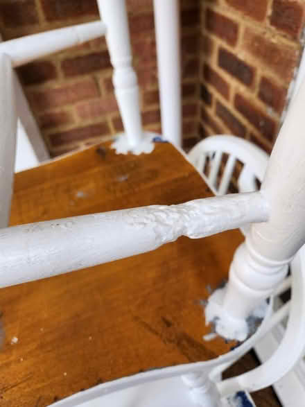 Photo of free Wheel back beech carver chairs (Oaklands SN15) #1