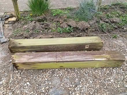 Photo of free Hard wood gate posts (Chalvington BN27) #1