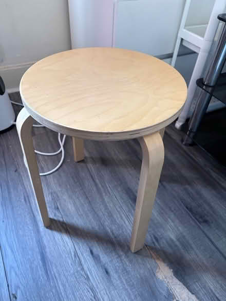 Photo of free 2x Ikea wooden stools (Archway N19) #1
