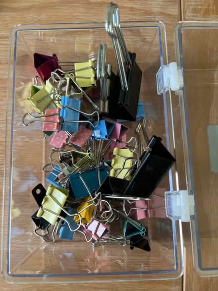 Photo of free Index box full of clips (St Julians AL1) #1