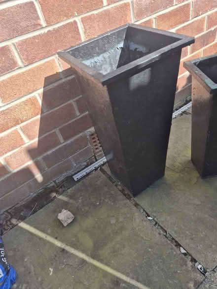 Photo of free Selection of outdoor metal pots (Parsons cross S5) #2