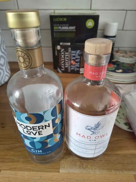 Photo of free Gin bottles (Letchworth) #1