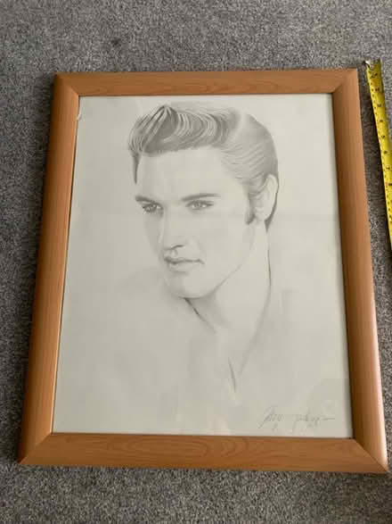 Photo of free Elvis poster and frame (BR3 Elmers End) #1