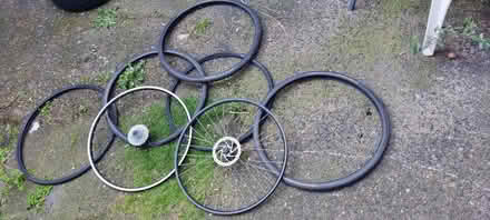 Photo of free Bike wheels and tyres (Heaton, NE6 5LW) #1