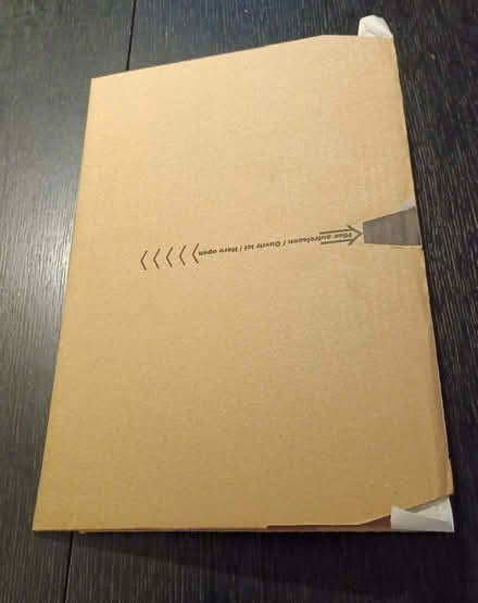 Photo of free cardboard packaging for posting slim books/pamphlets etc (Bicester OX26) #2