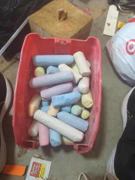 Photo of free Sidewalk chalk (Upper Marlboro) #1