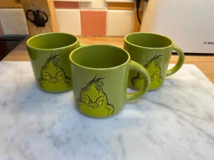 Photo of free Three Grinch mugs (Chingford Mount, E4) #1