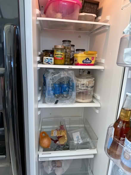 Photo of free Black American Fridge Freezer with Ice & Water Dispenser (Polegate BN24) #4