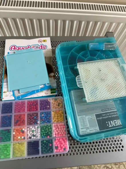 Photo of free Aqua bead bits (Bromham) #1