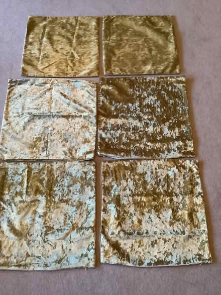 Photo of free Golden Cushion covers (Walkern SG2) #2