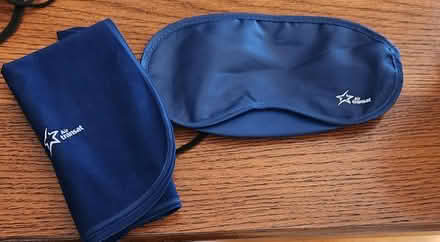 Photo of free Travel Eye Mask & Neck Pillow (Burhamthorpe & Robert Speck) #1