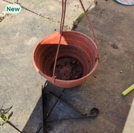 Photo of free Hanging basket plus bracket (Kempston MK42) #1