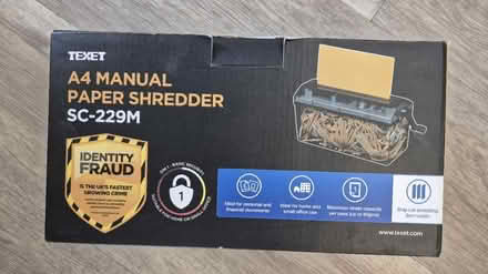 Photo of free Manual paper shredder (Downham BR1) #1