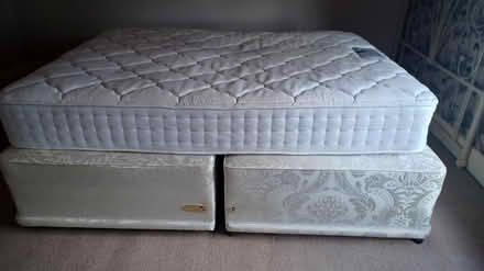 Photo of free Small double bed, mattress, bedhead (Bradshaw) #3