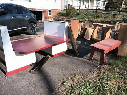 Photo of free Assorted cabinet frames and dinette (Mecklenburg Heights) #2