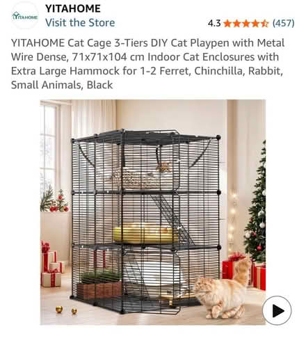 Photo of free Cat cage (Kendal) #1