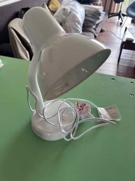 Photo of free Small white desk lamp - brand new (East Dulwich SE22) #2