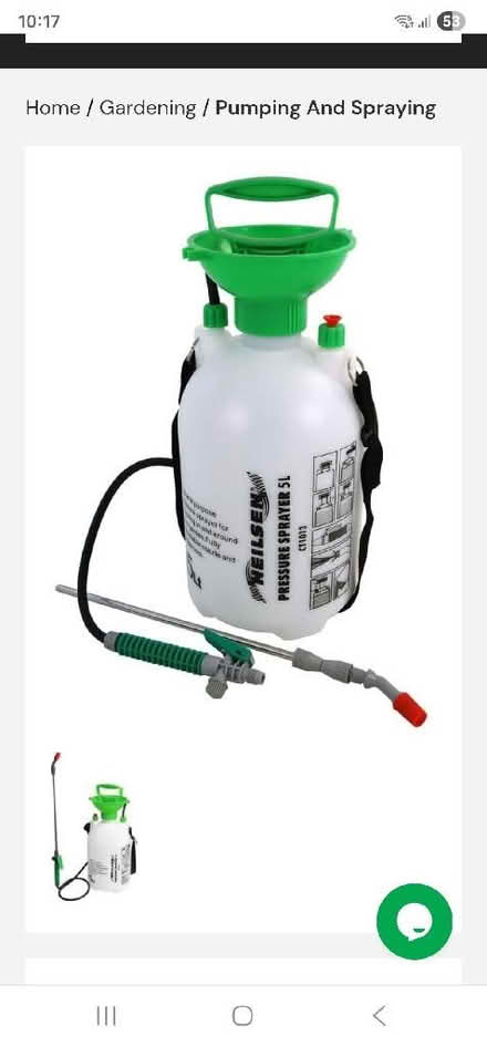 Photo of Garden spray bottles (Gilshochill G20) #1